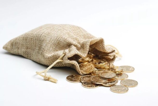 Sac d'argent